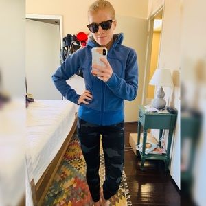 Lulu Lemon Scuba hoodie in periwinkle (size 4)